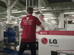 Работа на зводе LG в Польше