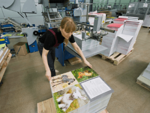 Работник типографии, Grafkarton