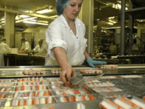 производстве крабовых палочек, LUCKY FOOD
