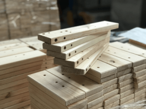 Работа с деревянными деталями BAMPTON