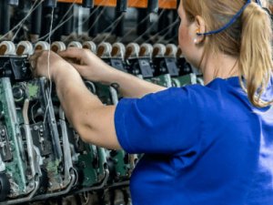 Робота на прядильних машинах, Safilin