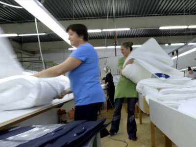 Производство подушек, Wendre