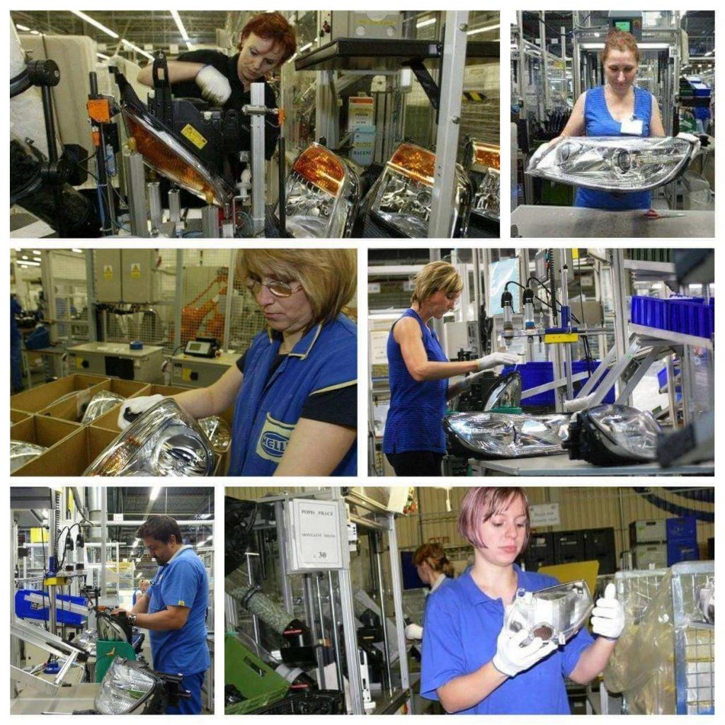 Оператор виробництва фар для автомобілів, GRAFTON