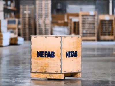 Opakowania na paletach, NEFAB