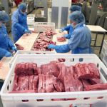 Работа на упаковке колбас и мяса, Krekenavos (Litwa)