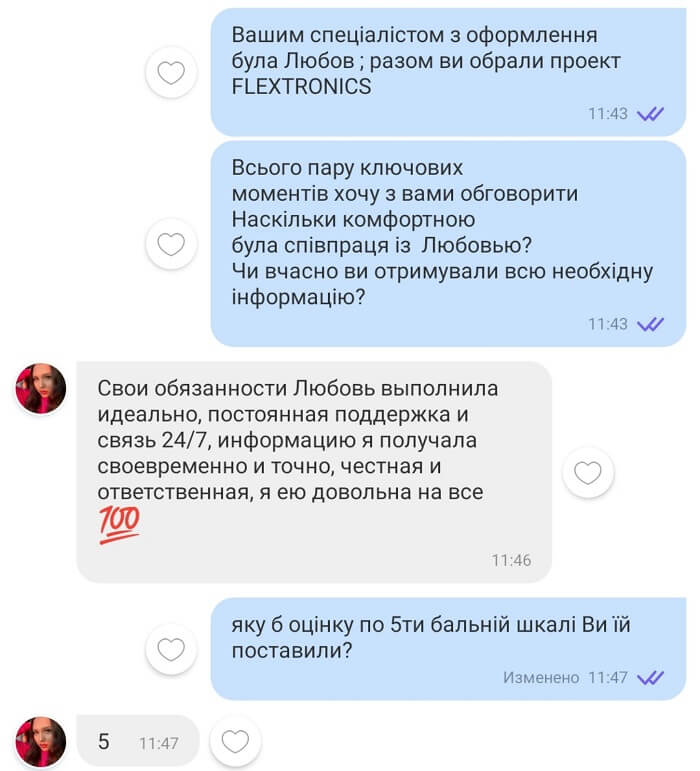 оцінка Люби1