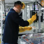 виробництво батарей у місті Глівіце, Польща