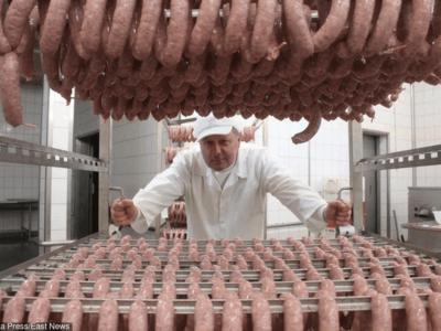 Упаковщик на производстве мясных продуктов, Morliny