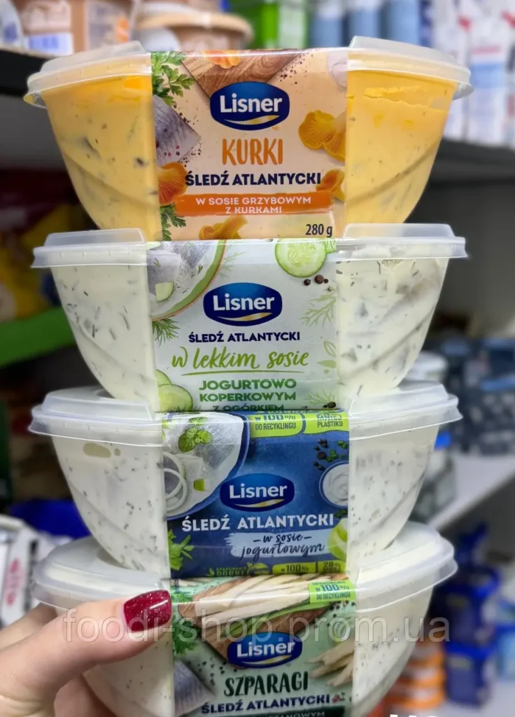 Lisner г. Poznań Упаковщик на предприятии по производству рыбной продукции (пасты, салаты, закуски)