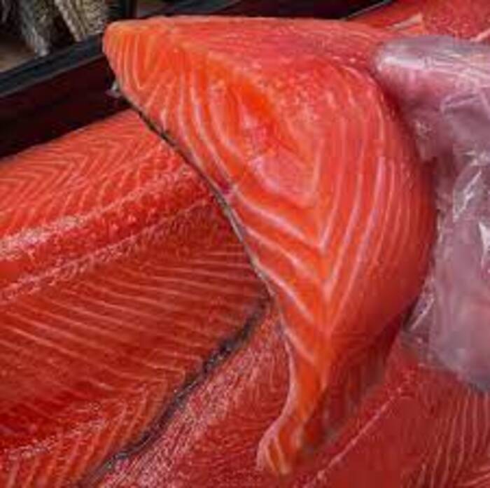 Упаковка лосося