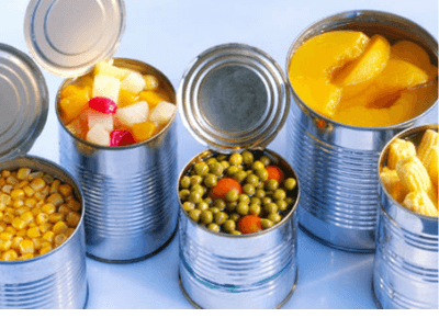 Produkcja warzyw w puszkach