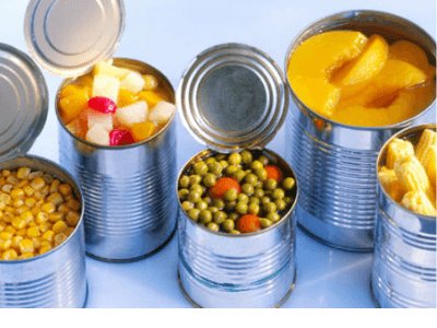 Produkcja warzyw w puszkach