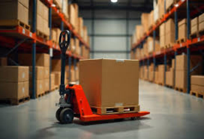 Работник на складе брендовой обуви и одежды