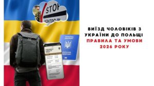 Выезд мужчин из Украины в Польшу – правила и условия 2026 года