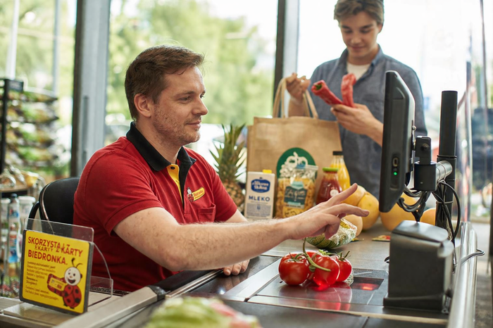 BIEDRONKA Kasjer FOLGA