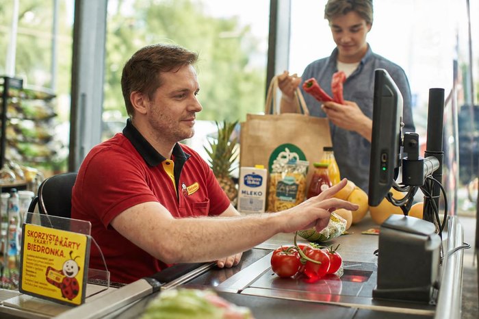 BIEDRONKA Kasjer FOLGA