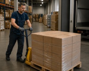 LG CHEM (CEM Greenfield) MAGAZYN Упаковка на складе