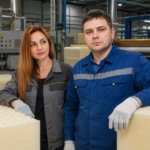 NMC Рабочий на производстве синтетической пены