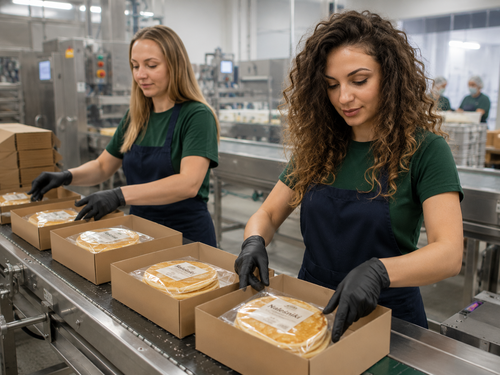 Orka foods Работник на продукции полуфабрикатов - блины, пиццы, пельмени (Литва)